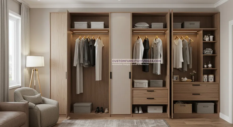 Jasa Pembuatan Lemari Dinding Jogja